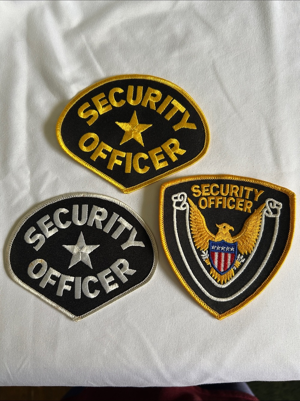 Security Officers Patches